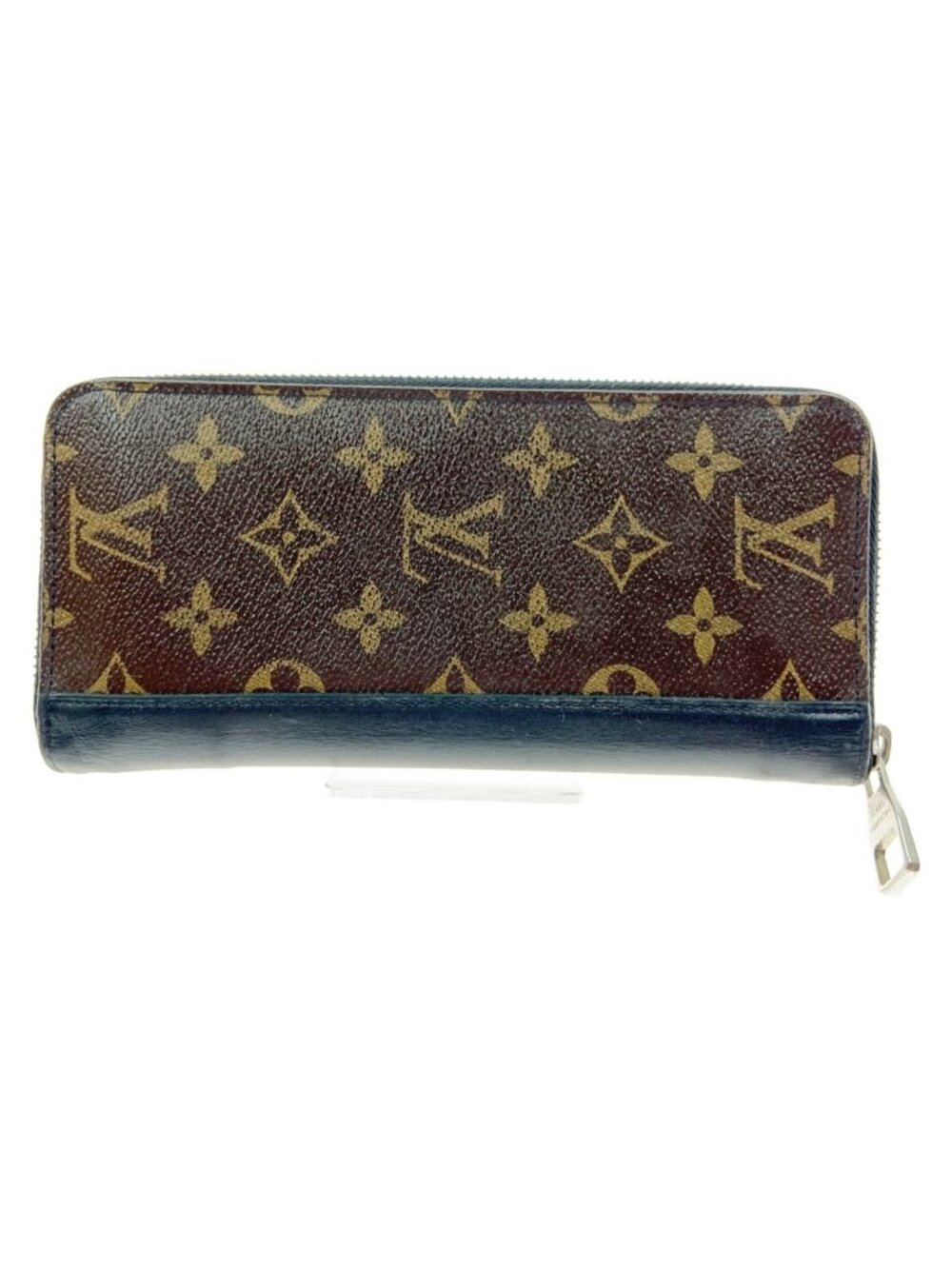 Louis Vuitton Monogram Macassar Zippy Wallet Vertical Zip Around Brown